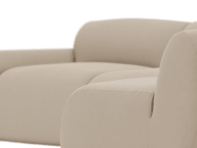 Malmo Blaze Latte Sofa - 4 Seater RAF Terminal color Blaze Latte