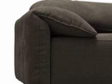 Clarence Muse Mink Sofa - 4 Seater color Muse Mink