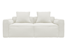 Riley Apt Tribute Shell Sofa - 2 Seater color Tribute Shell