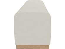 Havana Bed End Toorak Pearl color Toorak Pearl