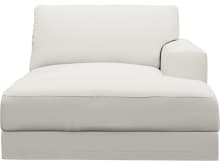 Monica Tribute Ice Right Arm Facing Chaise Module color Tribute Ice