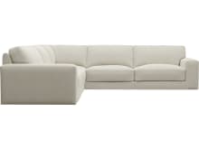 Monica Muse Flax Corner Sofa - 5 Seater color Muse Flax