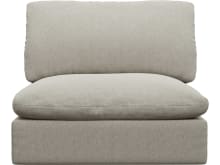 Willow Noa Desert Armless Sofa Module color Noa Desert