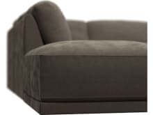 Emily Modular Sofa Muse Mink - 6 Piece color Muse Mink