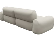 Beckett Toorak Pearl Modular Sofa - 2 Seater color Toorak Pearl