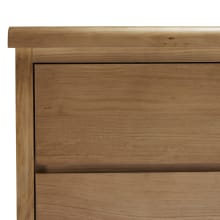 Calypso Bedside Table Nutmeg -  2 Drawer color Nutmeg