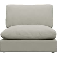 Ludlow California Ivory Armless Sofa Chair Module color California Ivory
