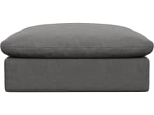 Willow California Slate Ottoman color California Slate