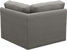 Monica Isla Soft Grey Corner Sofa Chair Module color Isla Soft Grey
