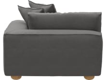 Tully California Slate Right Arm Facing Chair Module color California Slate