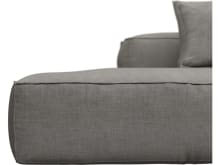Riley Isla Soft Grey Modular Sofa - 1x Arm, 3x Armless, 1x Left Terminal color Isla Soft Grey