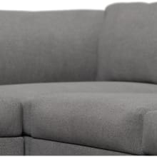 Finley California Slate Modular Sofa - 3 Seater and Ottoman color California Slate