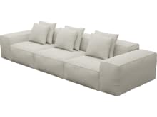 Riley Noa Desert Modular Sofa - 3 Seater color Noa Desert