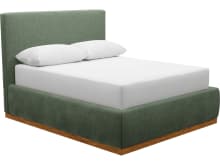 Haven Dark Gas Lift Bed Tribute Dark Jade color Tribute Dark Jade