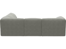 Kai Toorak Pebble Modular Sofa - 5 Seater color Toorak Pebble