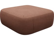 Beckett Muse Rust Sofa Module Ottoman color Muse Rust