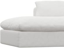 Willow Noa Fog Chaise Left Arm Facing Sofa Module color Noa Fog