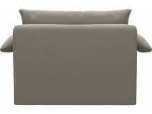 Ludlow Plaza Natural Armchair color Plaza Natural