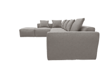 Riley Apt Boucle Pumice Sofa - 6 Seater LAF Terminal color Boucle Pumice