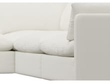 Willow Tribute Shell Corner Sofa - 4 Seater LAF Terminal color Tribute Shell