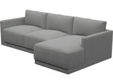 Haven Apt Maya Flint Chaise Sofa color Maya Flint