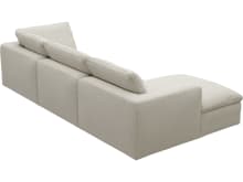 Cloud Deep Boucle Ivory Modular Sofa - 3 Seater Chaise color Boucle Ivory
