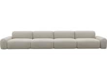 Beckett Noa Desert Modular Sofa - 4 Seater color Noa Desert