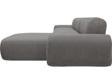 Beckett California Slate Chaise Sofa - 3 Seater color California Slate