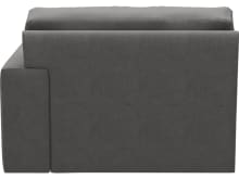 Monica California Slate Right Arm Facing Chaise Module color California Slate