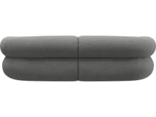 Colette Maya Flint Sofa - 3 Seater color Maya Flint