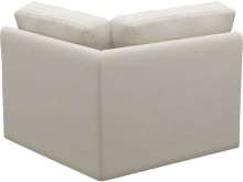 Monica Toorak Pearl Corner Sofa Chair Module color Toorak Pearl