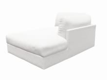 Finley Noa Fog Right Arm Facing Chaise Module color Noa Fog