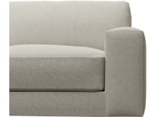 Monica Noa Desert Chaise Sofa - 3 Seater color Noa Desert
