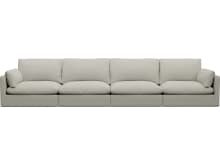 Willow California Ivory Modular Sofa - 4 Seater color California Ivory