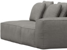Riley Isla Soft Grey Modular Sofa - 1x Arm, 1x Armless, 1x Left Terminal color Isla Soft Grey