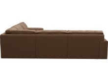 Monica Tribute Chestnut Corner Sofa - 5 Seater color Tribute Chestnut