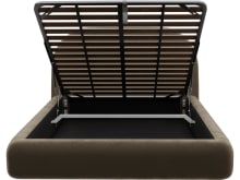 Capri Gas Lift Bed Tribute Walnut color Tribute Walnut