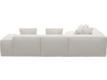 Riley Tribute Ice Modular Sofa - Arm, 2x Armless, Corner, Left Terminal color Tribute Ice