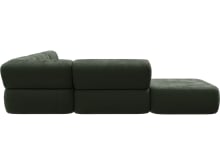 Beckett Muse Forest Modular Sofa - 6 Piece color Muse Forest