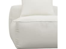 Riley Toorak Pearl Module Chaise color Toorak Pearl