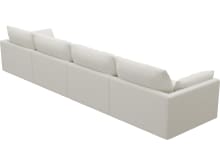 Willow Tribute Shell Modular Sofa - 4 Seater color Tribute Shell