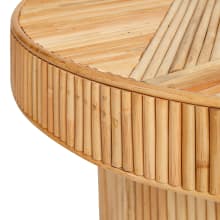 Zelda Coffee Table Rattan color Natural