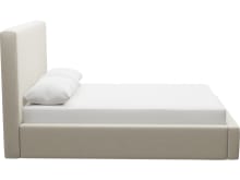 Felix Gas Lift Bed Muse Flax color Muse Flax