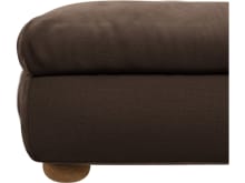 Tully Muse Chocolate Ottoman color Muse Chocolate