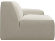 Copenhagen Muse Flax Right Arm Facing Sofa Module color Muse Flax