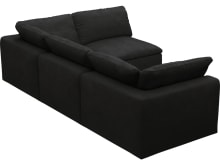 Cloud Deep California Charcoal Modular Sofa - 4 Piece color California Charcoal
