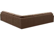 Monica Tribute Chestnut Corner Sofa - 5 Seater color Tribute Chestnut