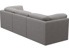 Emily Modular Sofa View Steel - 3 Piece color View Steel