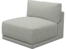 Haven Toorak Pebble Armless Sofa Chair Module color Toorak Pebble
