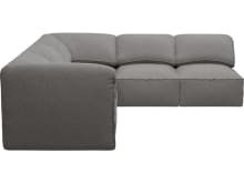 Kai California Slate Modular Sofa - 5 Seater color California Slate